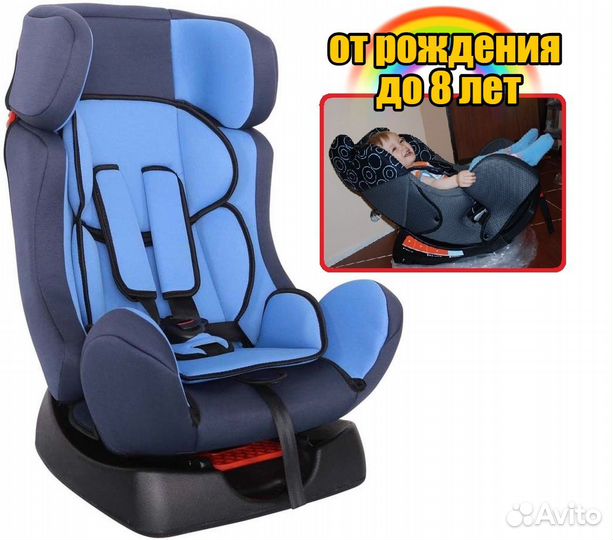 АВТОКРЕСЛО новое (категория 0+/I/II, 0-25 кг )