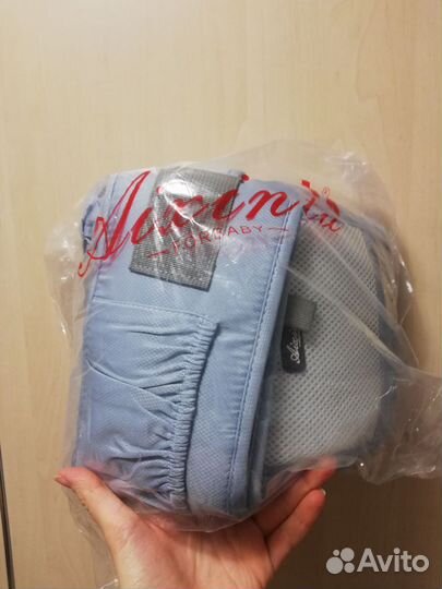 Эргорюкзак Aixintu for Baby серо-голубой