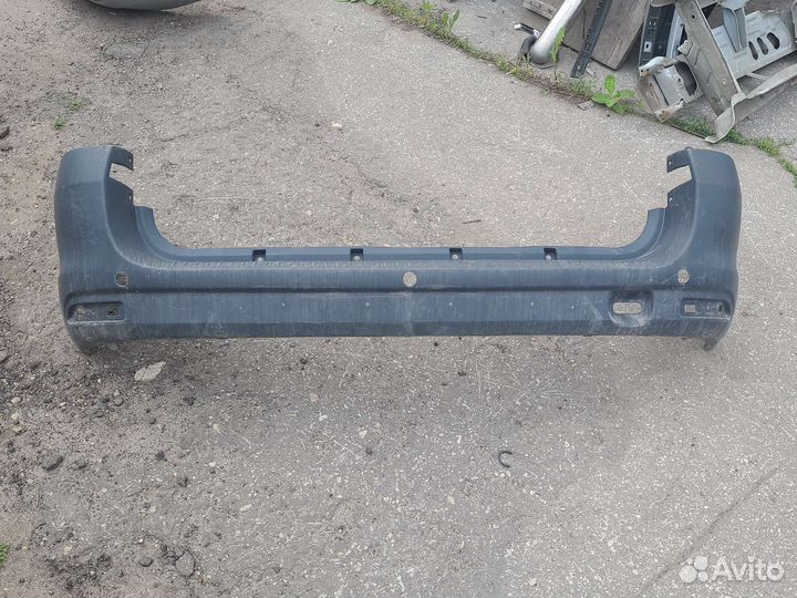 Бампер задний LADA largus кросс