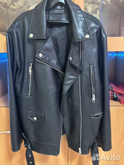 Куртка кожаная женская