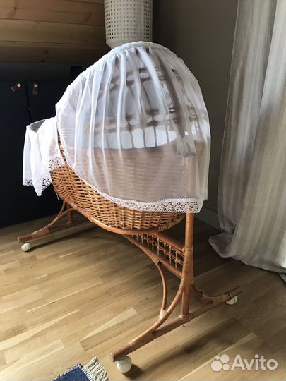 Люлька плетеная из лозы