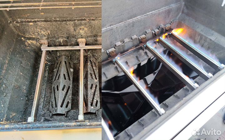 Чистка и профилактика гриля