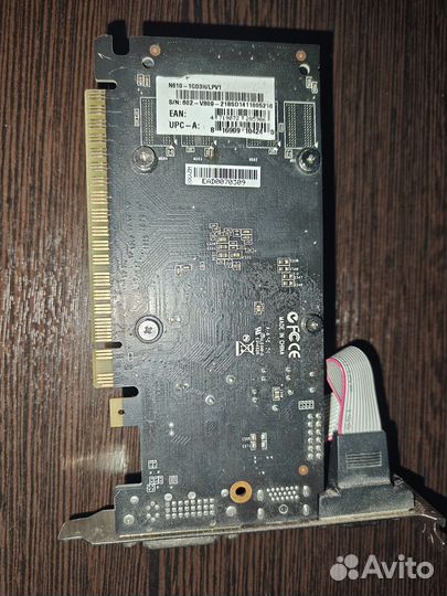 Видеокарта MSI geforce gt 610