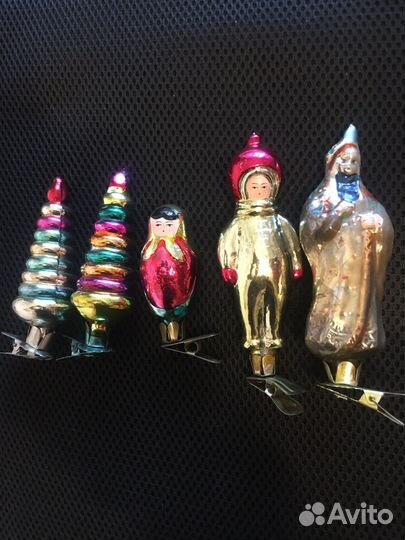 Елочные игрушки СССР(Василиса)