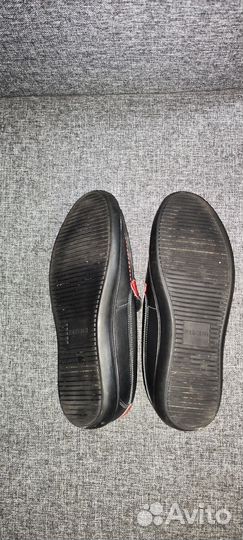 Мокасины кожаные 43-44 размер