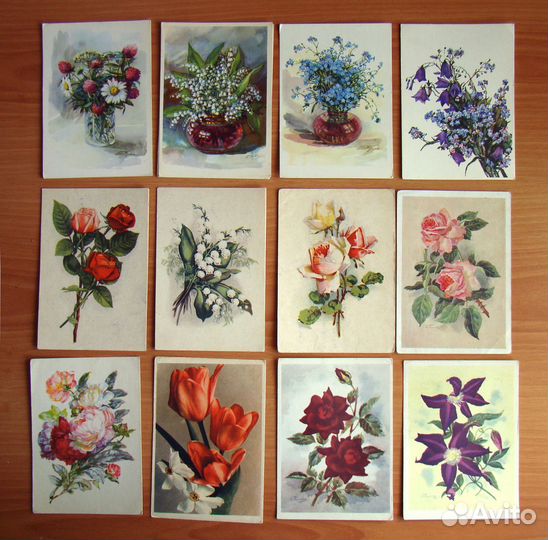 Открытки СССР и ГДР Разные