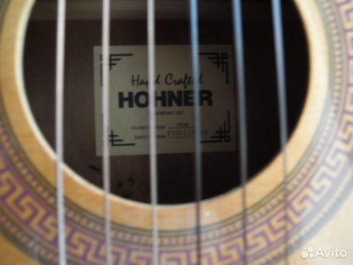 Классическая гитара Hohner (Германия)
