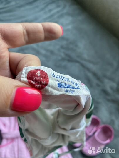 Халат mothercare, купальник Bb р.104-110, Crocs