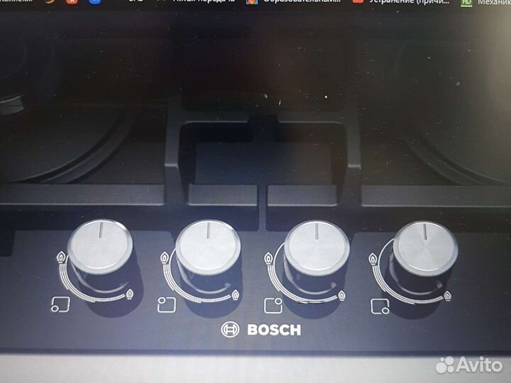 Газовая варочная панель bosch