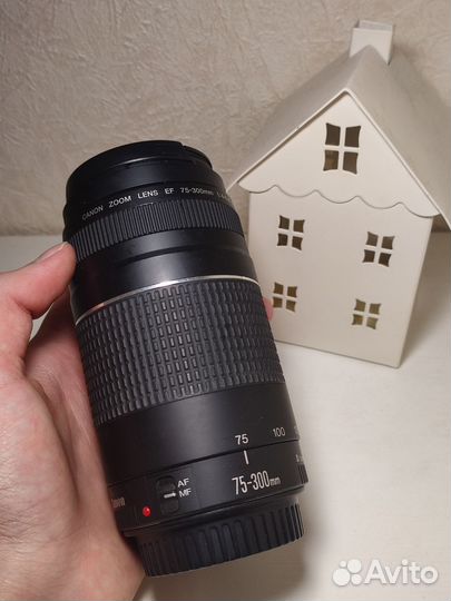 Объектив Canon ef 75 300mm