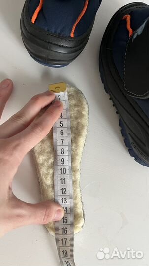 Дутики, зимние ботинки на мальчика 25