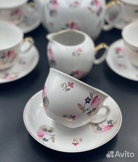 Редкий чайный сервиз лфз СССР