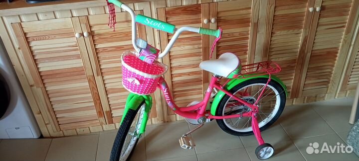 Велосипед детский 18 дюймов для девочки