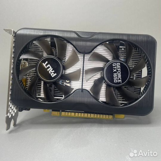Видеокарта palit GeForce GTX 1650 GP OC 4G