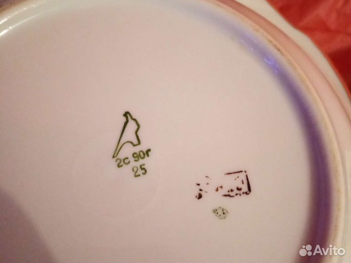 Столовый сервиз дулево