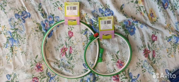 Мулине, пяльцы, канва пакетом