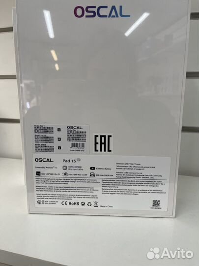 Blackview oscal pad 15 8/256