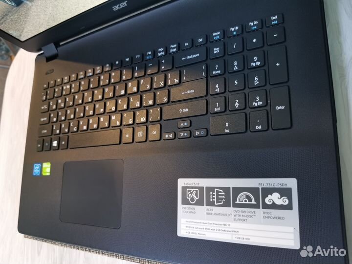 Игровой Acer 17