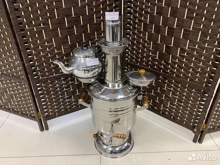 Самовар турецкий на дровах 6 литров