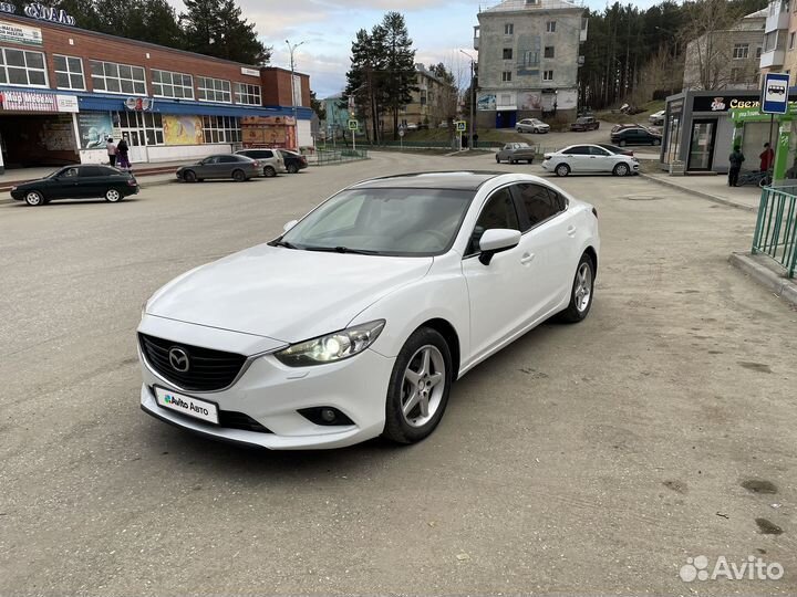 Mazda 6 2.5 AT, 2014, 215 000 км