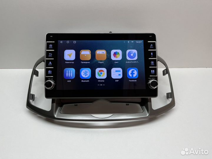 Магнитола Chevrolet Captiva + физические кнопки