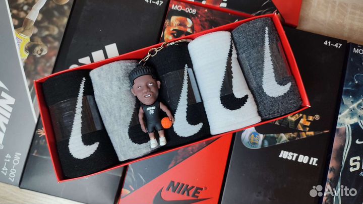 Носки Nike в подарочной коробке