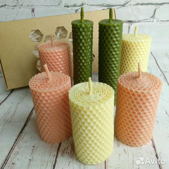 Програмные Свечи ручной работы из вощины