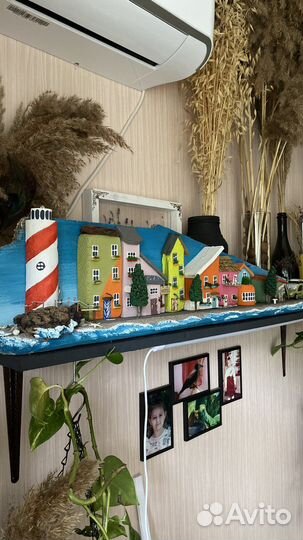 Дрифтвуд деревня картина маяк коряга