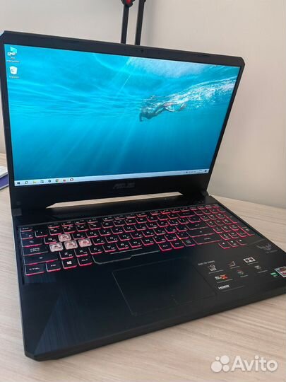 Игровой ноутбук asus tuf gaming FX505DT