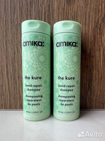 Amika The Kure Bond Repair Shampoo шампунь 60 мл
