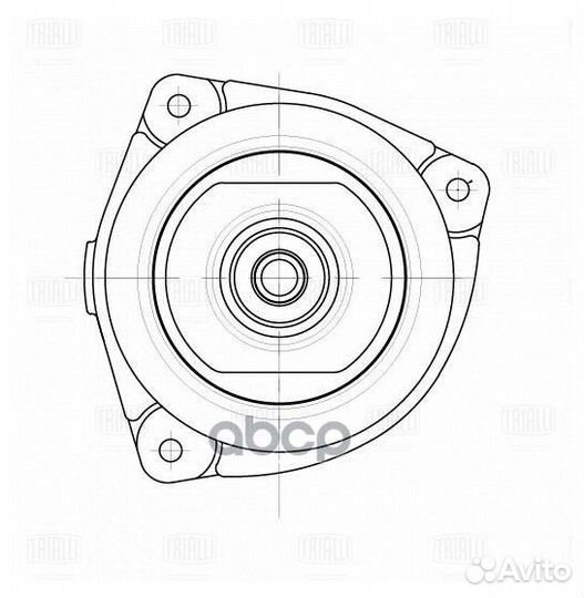 Опора амортизатора для а/м Nissan Note (06) /Ti