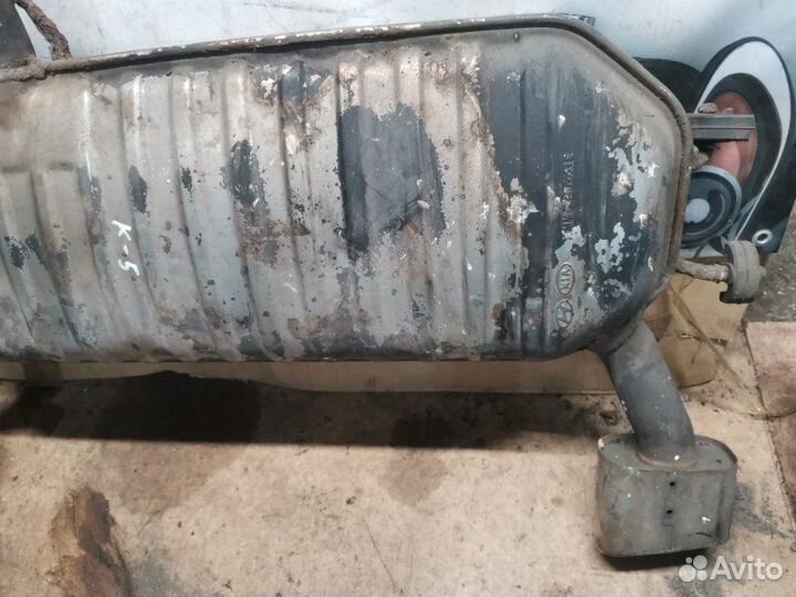 Глушитель Kia Sportage 2 SUV 2.0 crdi D4EA 2005