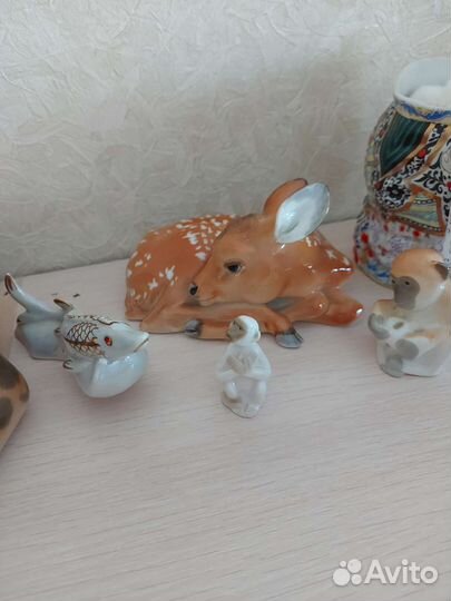 Фарфоровые статуэтки винтаж лфз и не только