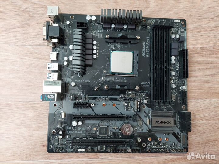 Связка asus B450M Pro4 + Ryzen 2600