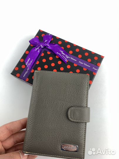 Обложка для паспорта натуральная кожа