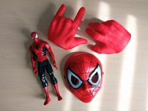 Человек-паук фигурка Hasbro, маска, перчатки руки