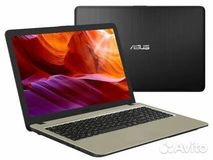 Тонкий мощный Asus 4 ядра с Nvidia GT