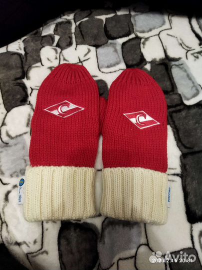 Варежки Спартак утепленные