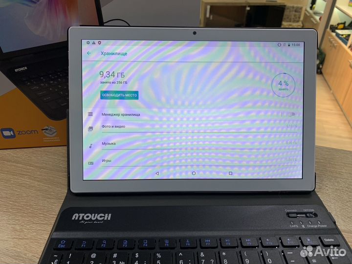 Планшет Atouch X19 Pro с клавиатурой 8 /256 gb