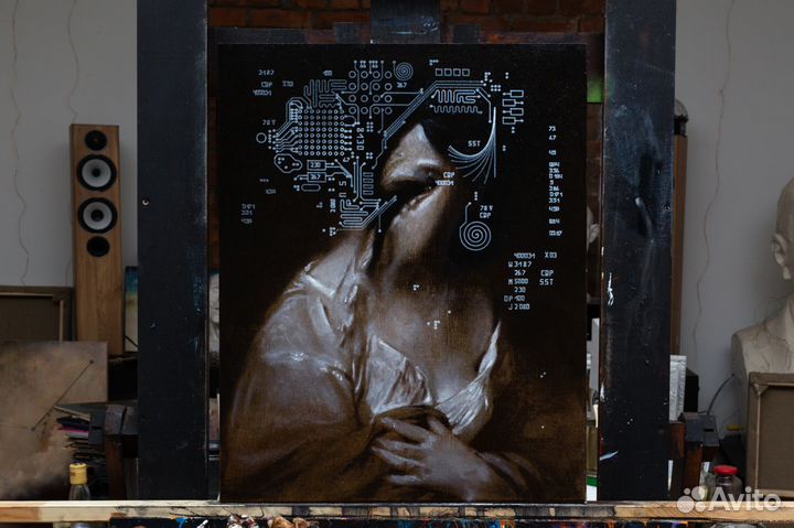 Картина маслом, сюрреализм, хоррор