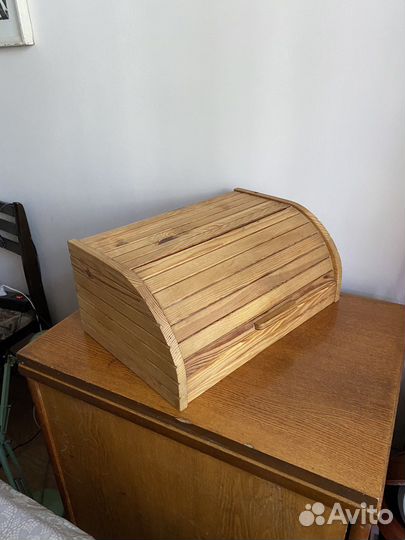 Хлебница деревянная