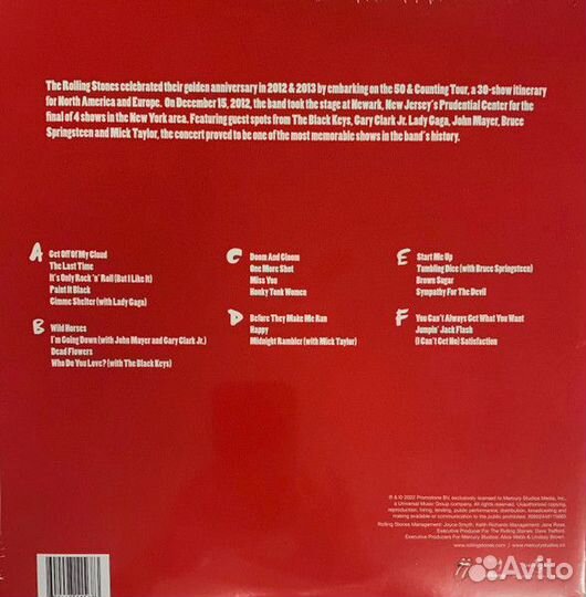 Виниловая пластинка rolling stones - Grrr Live (3L