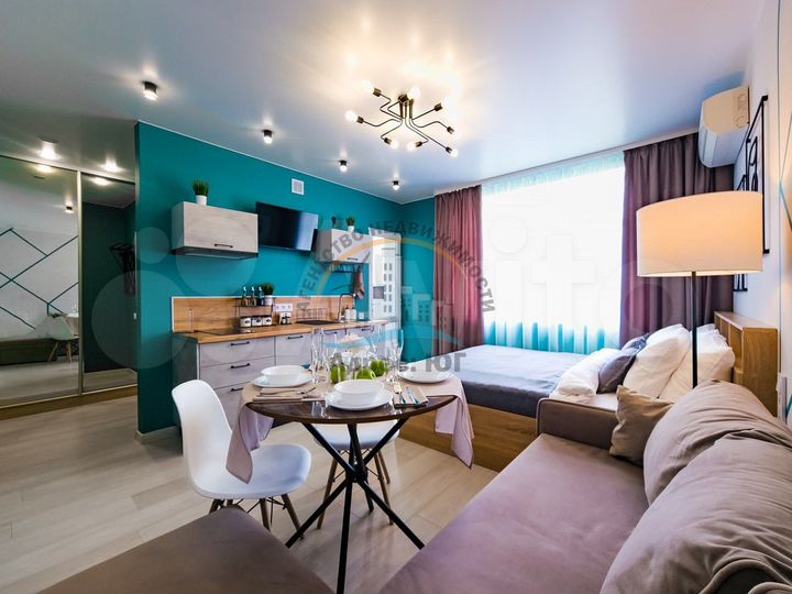 Апартаменты-студия, 23 м², 6/7 эт.