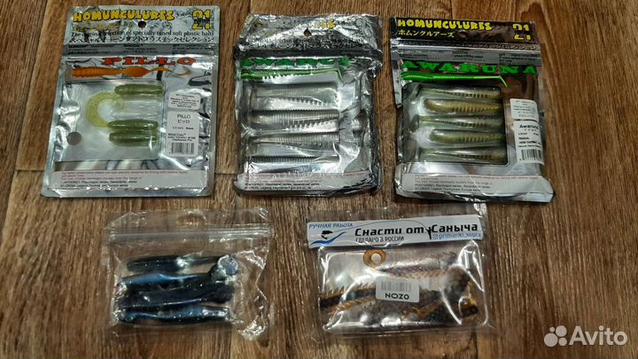 Набор силиконовые приманки