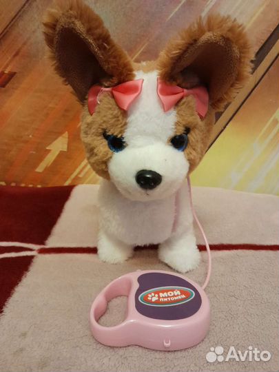 Интерактивная игрушка собака с пультом
