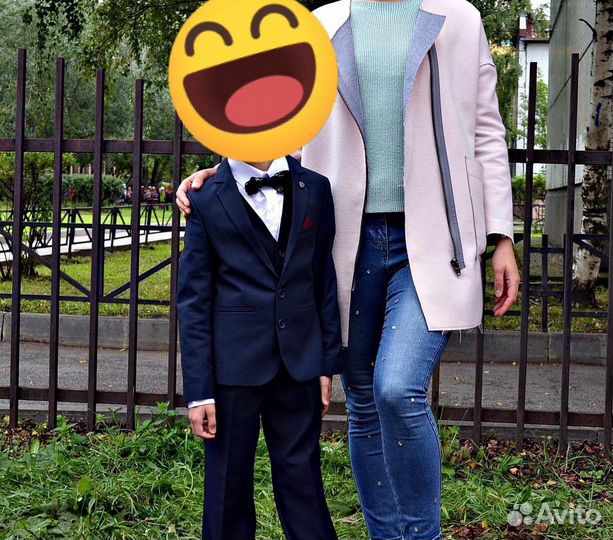 Пиджак школьный 128