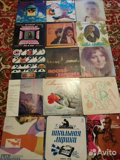 Пластинки.СССР. Много.Отличные