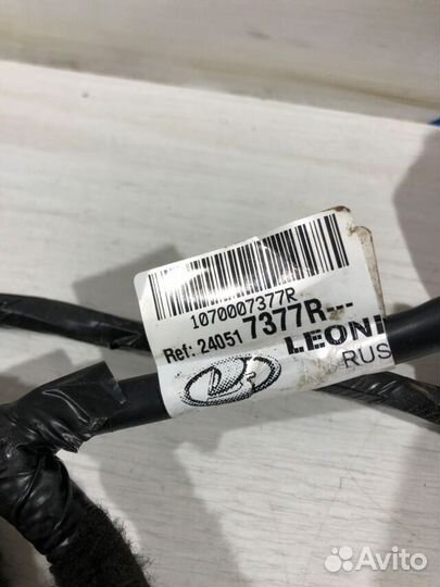 Проводка крышки багажника LADA xray 1.6 мт