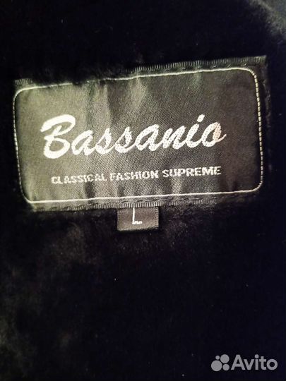 Мужской кожаный френч