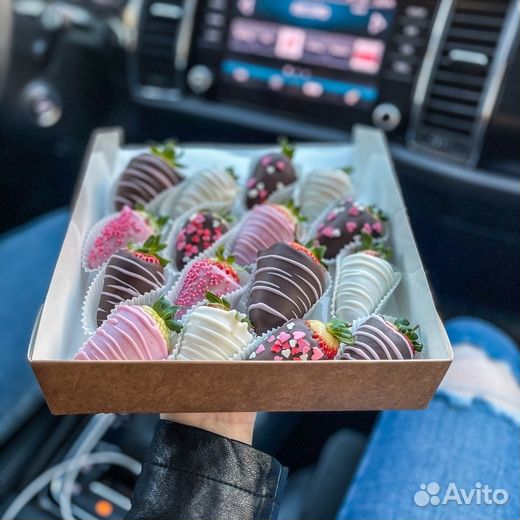 Наборы из клубники в шоколаде